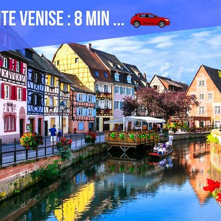 Le Red St Leon : Lit Queen Size * Wifi * Ideal Couple Colmar Eksteriør billede
