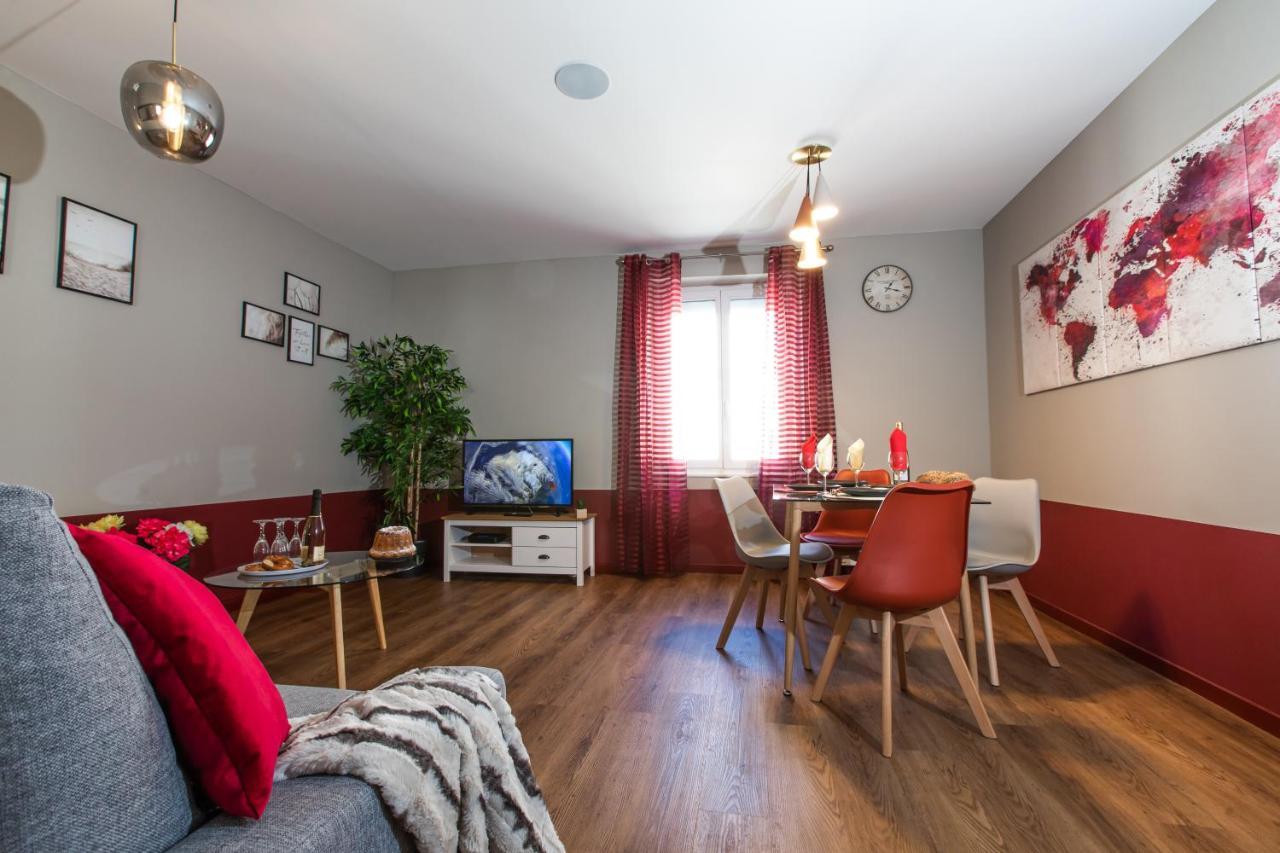 Le Red St Leon : Lit Queen Size * Wifi * Ideal Couple Colmar Eksteriør billede