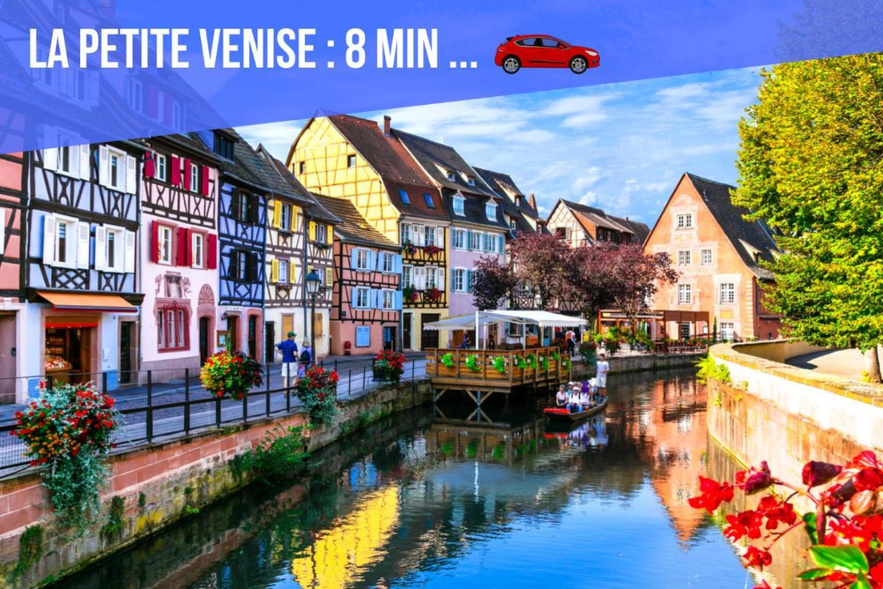 Le Red St Leon : Lit Queen Size * Wifi * Ideal Couple Colmar Eksteriør billede