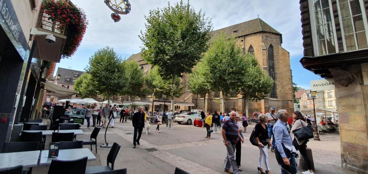 Le Red St Leon : Lit Queen Size * Wifi * Ideal Couple Colmar Eksteriør billede