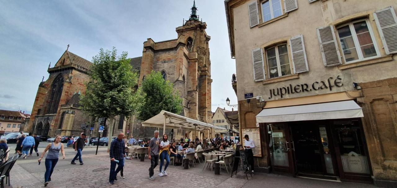 Le Red St Leon : Lit Queen Size * Wifi * Ideal Couple Colmar Eksteriør billede